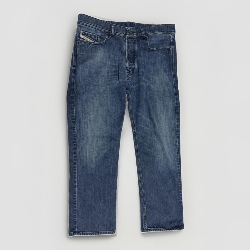 Diesel Quratt Jeans Men W36 L30 Straight Leg Wash 008FC Made in Italy